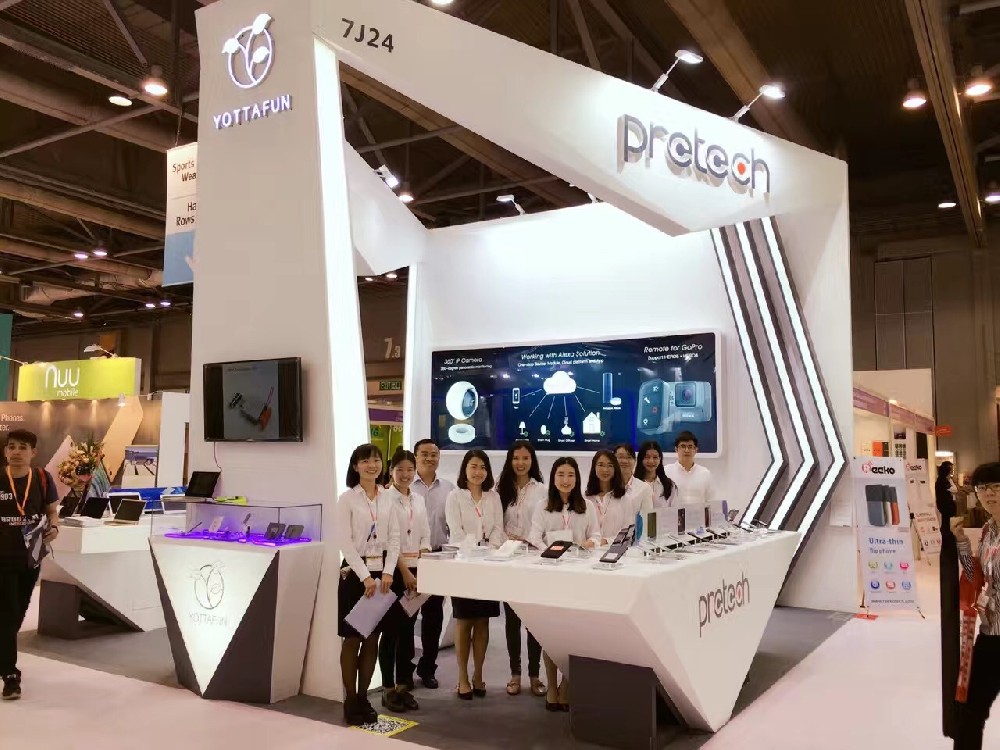 Pretech & Yottafun In Global Sources Mobile Electronics  2017 Spring Show