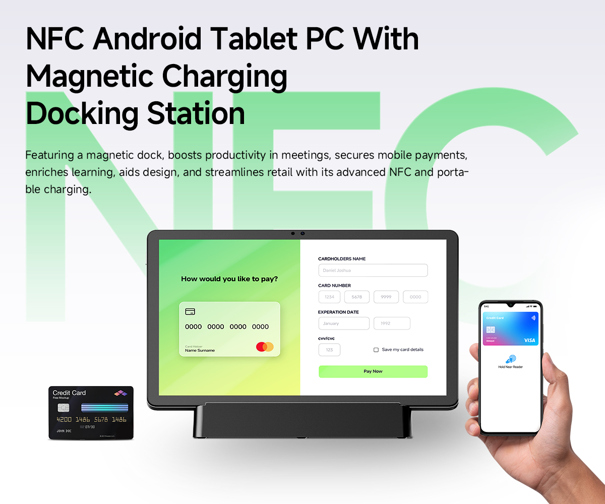 Pretech 11-Inch NFC Tablet Android -  L1108
