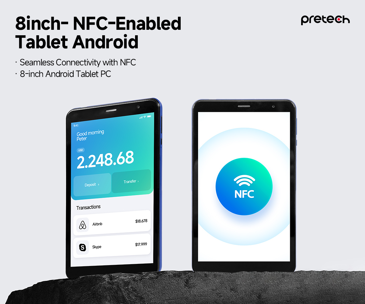8-inch NFC Tablet Cost-Effective Entry-Level Solution