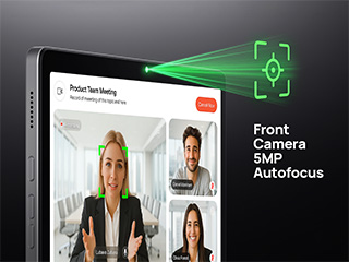 High-Quality Front Camera 5MP  with Auto-focus