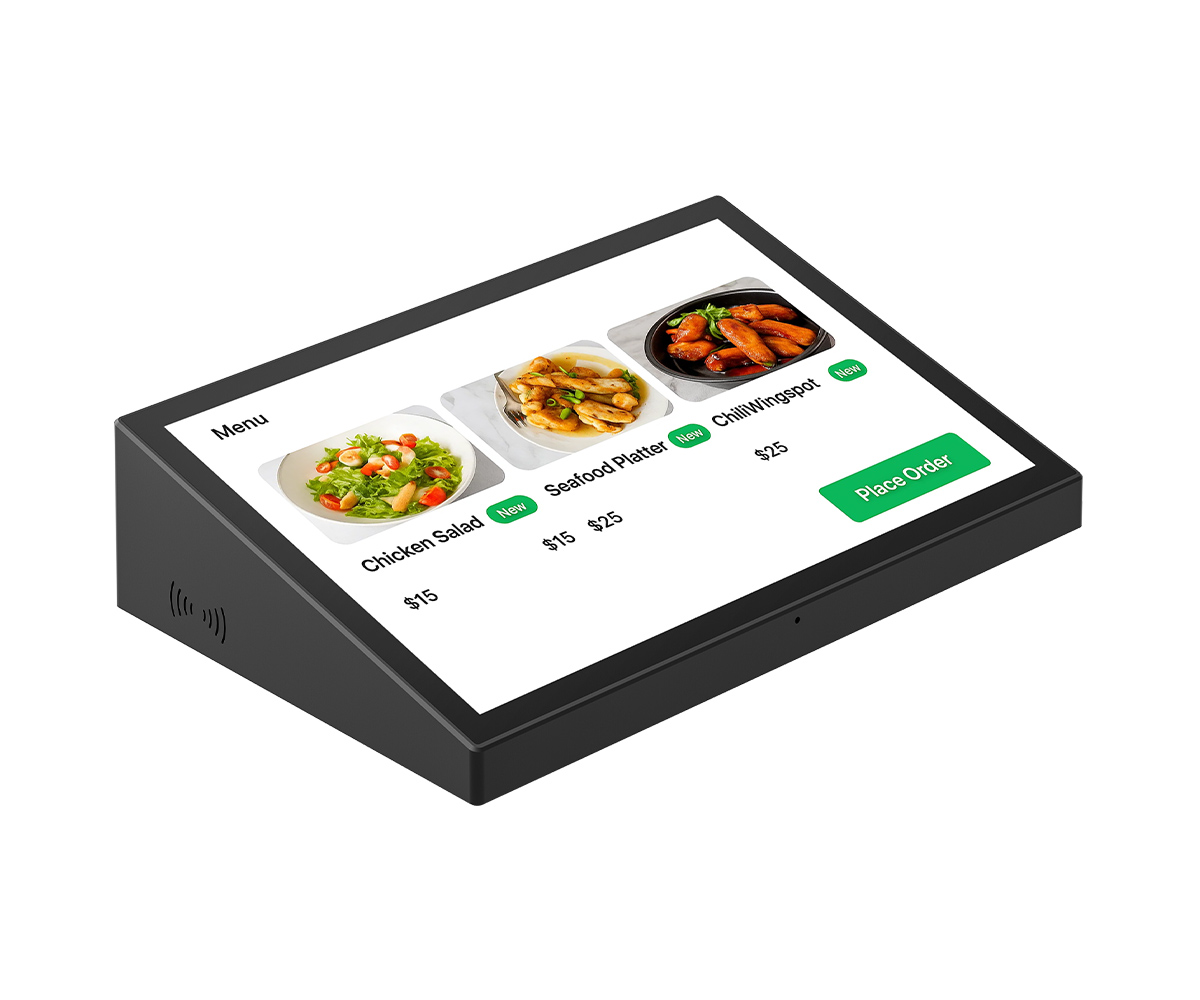 10.1-inch RK3576 Horizontal Desktop Tablet for Reception, NFC Card Reading, and Voting