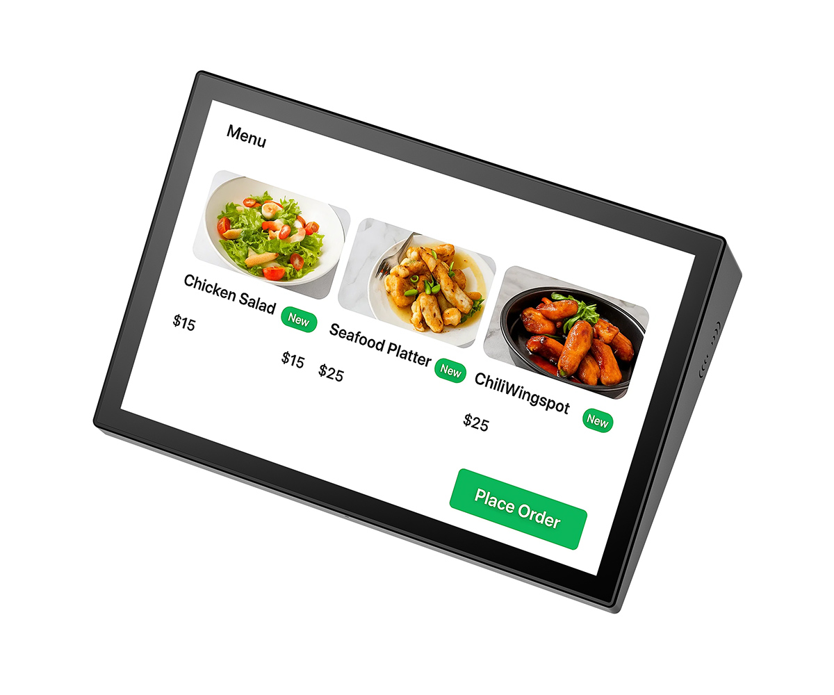 Ads Player 10.1-inch RK3576 Horizontal Desktop Tablet for Reception, NFC Card Reading, and Voting 3