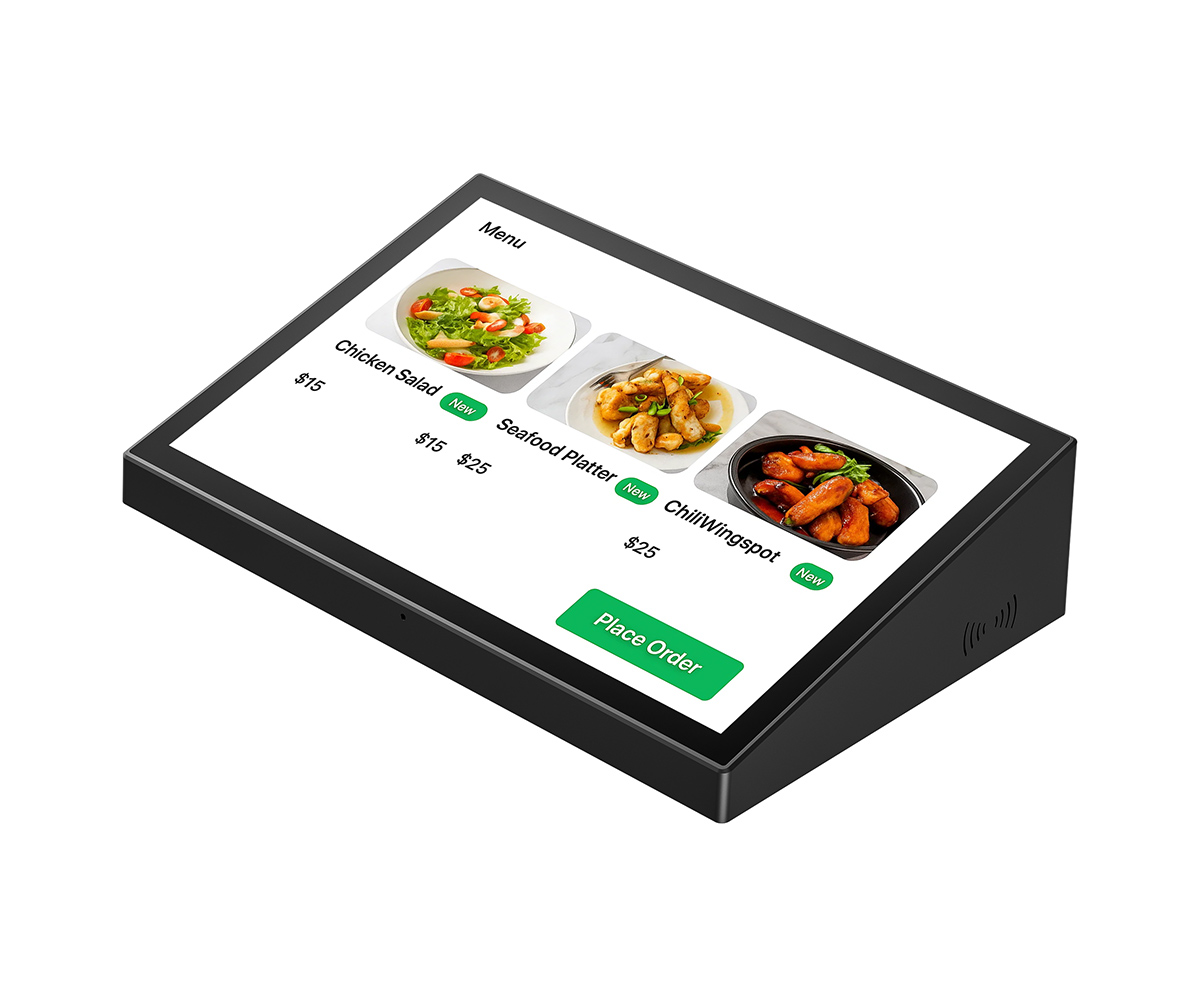 Ads Player 10.1-inch RK3576 Horizontal Desktop Tablet for Reception, NFC Card Reading, and Voting 4