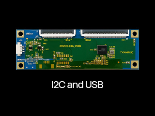 I2C and USB Touchscreen Support