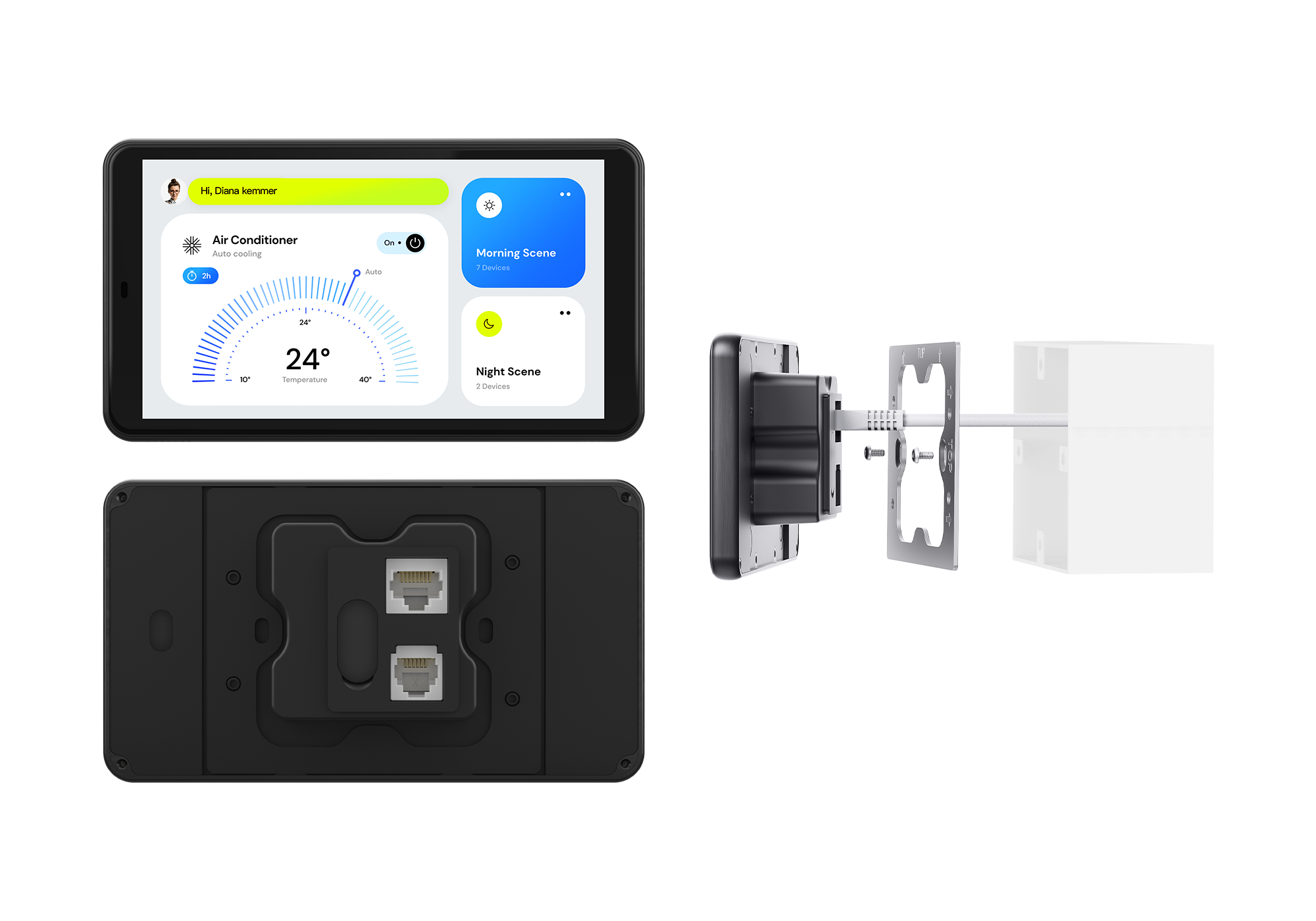 POE Wall-mount Tablet 5.5inch WP30