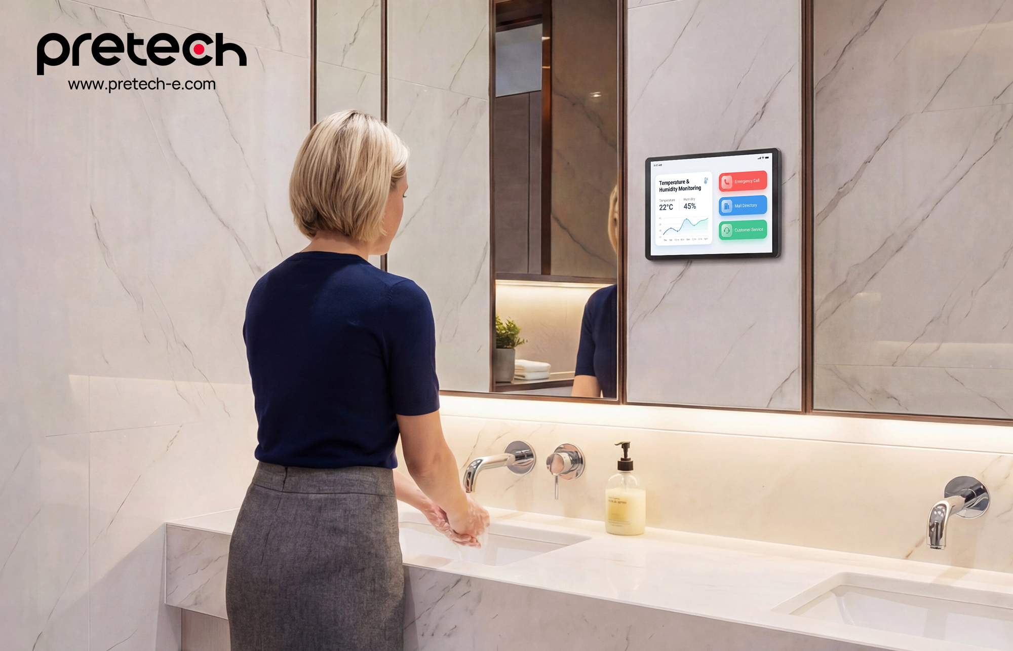 Pretech's 10.1-inch POE Tablet PC: A Customizable Smart Solution for Public Spaces