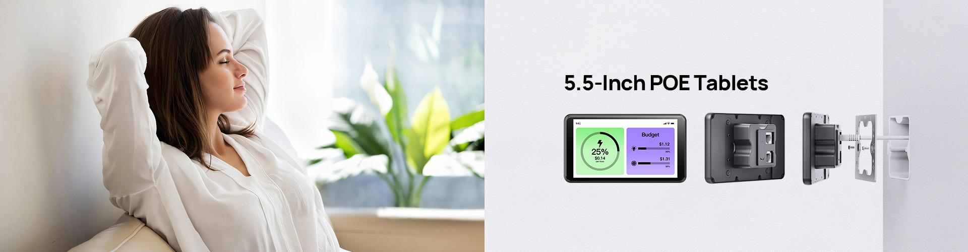 Pretech 5.5inch POE Tablet PC: All-in-One Remote Control Solution