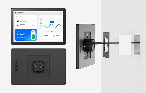 POE tablet PCs with UK Electrical Standards Box
