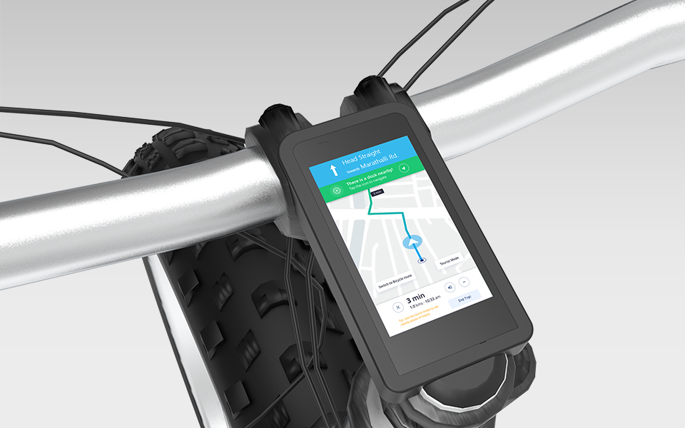 Pretech 3-inch LTE Touch Screen Cycling Computer Solutions