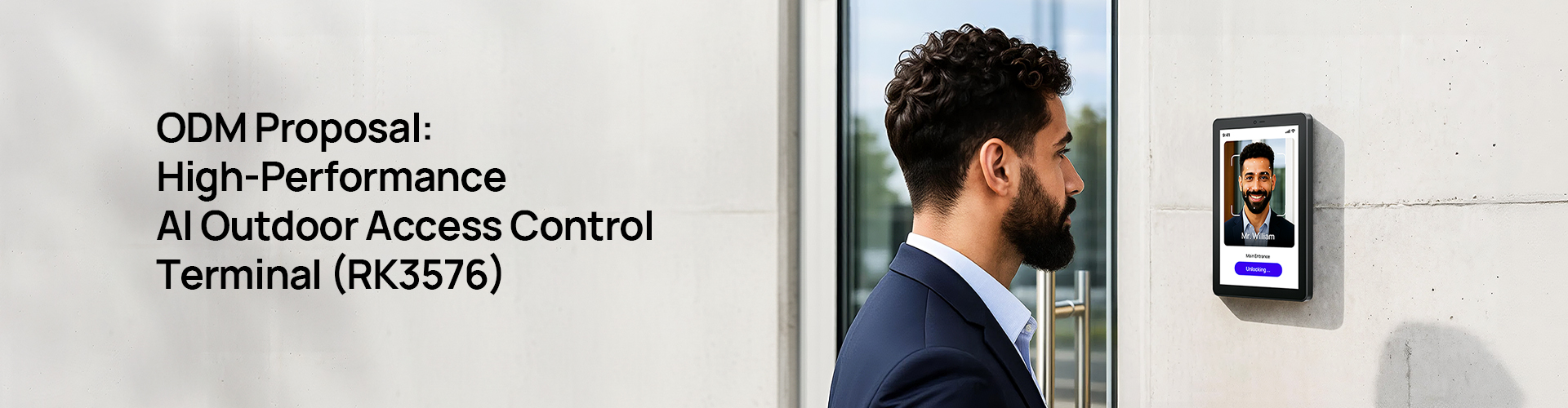 Pretech ODM Proposal: High-Performance AI Outdoor Access Terminal