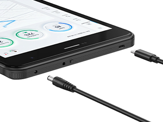 Dual Power Input (DC + USB-C Host)