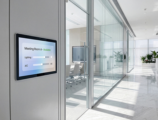 Smart Building / Security: Access Control/Visitor Systems, Meeting Room Display, Central Control Panel
