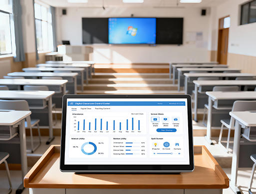 Education / Training: E-Learning Terminal, Smart Classroom Console, Exam Proctoring