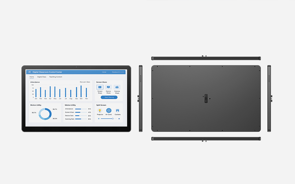 15.6-inch Android Display Terminal with Dual USB-C Ports for Fixed-Installation Enterprise