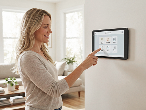 Battery-removed Android Tablets for Smart Home Control Hubs
