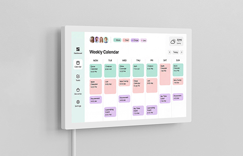 Utilizes a custom back shell or mounting mechanism that enablessecure, permanent, and flush wall installation.<br>
Key Applications:Ideal for fixed central control points such asdigital signage, conference room booking systems,or dedicated Building Management System (BMS) panels.