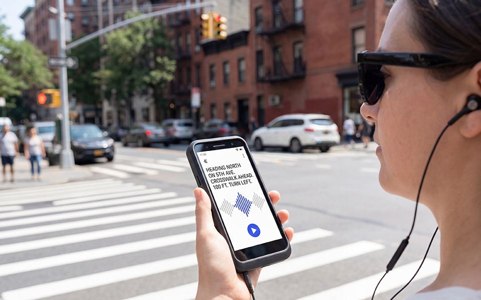 Pretech ODM 5.5-inch Smart Android Audio Guide for the Visually Impaired