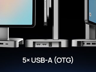 5 × USB-A (OTG)