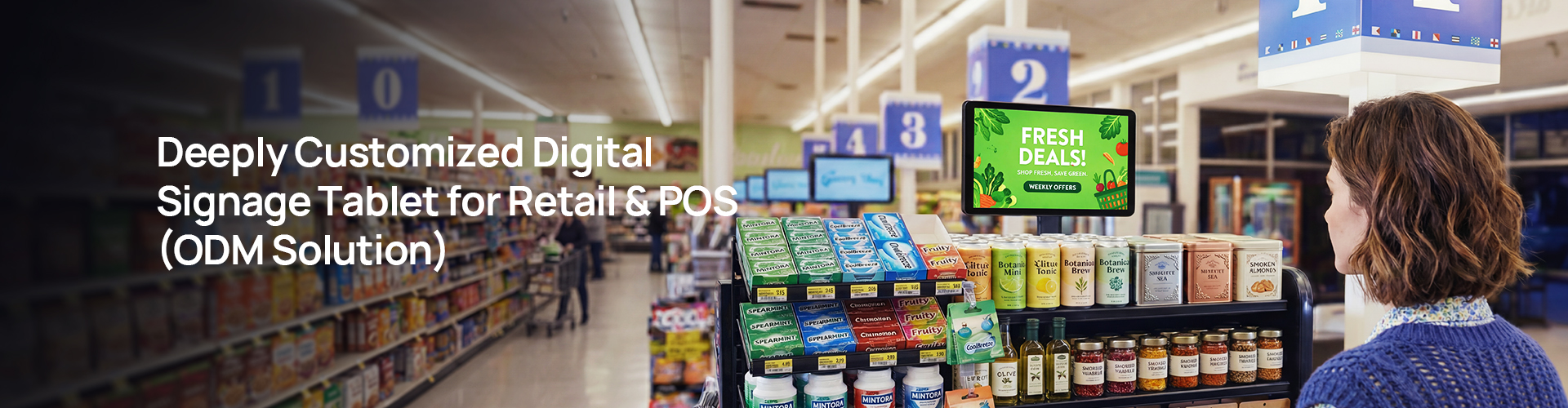 Smart Retail POS & Digital Signage Tablet: aProfessional ODM Solutions for Customer Engagement