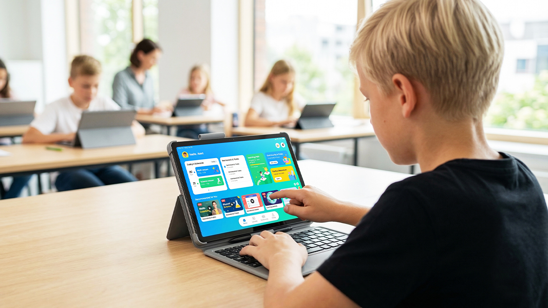 Education / E-Learning<br>Digital Classroom Tablet, Student Note-Taking Device, Exam Proctoring Terminal