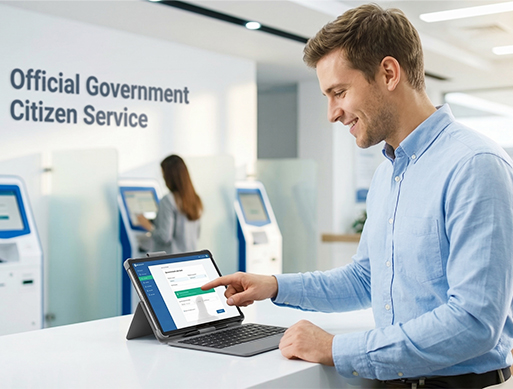 Government / Public Sector<br>Citizen Service Kiosk (Portable), Voting Assistance Terminal, Training Device
