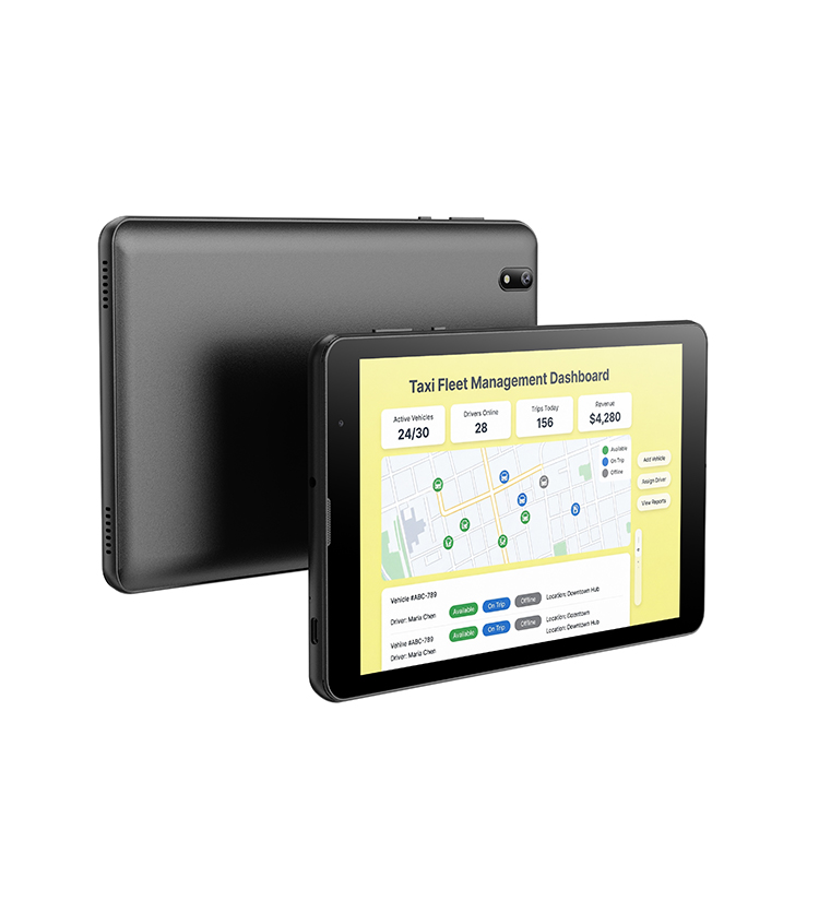 Pretech 8-inch Android tablet Competitive Advantages for Transportation