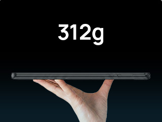 Ultra-Lightweight 312g Design