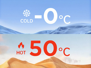 Vehicle-Optimized: G-Sensor + ALS + 0°C~50°C