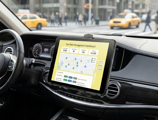 Ride-Hailing / Taxi<br>Order display, navigation, passenger verification