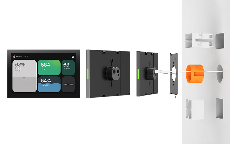 10.1-inch PoE Wall-Mounted Android Tablet for Smart Buildings and Embedded HMI