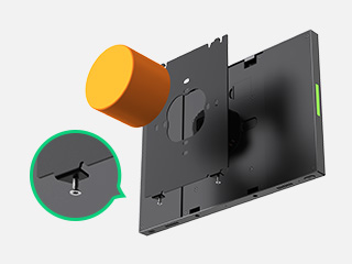 Screw-Secured Mounting