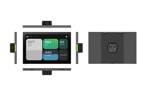 Screw-fixed installation with project-based UK, EU and US wall-box accessories, plus embedded equipment-panel integration.