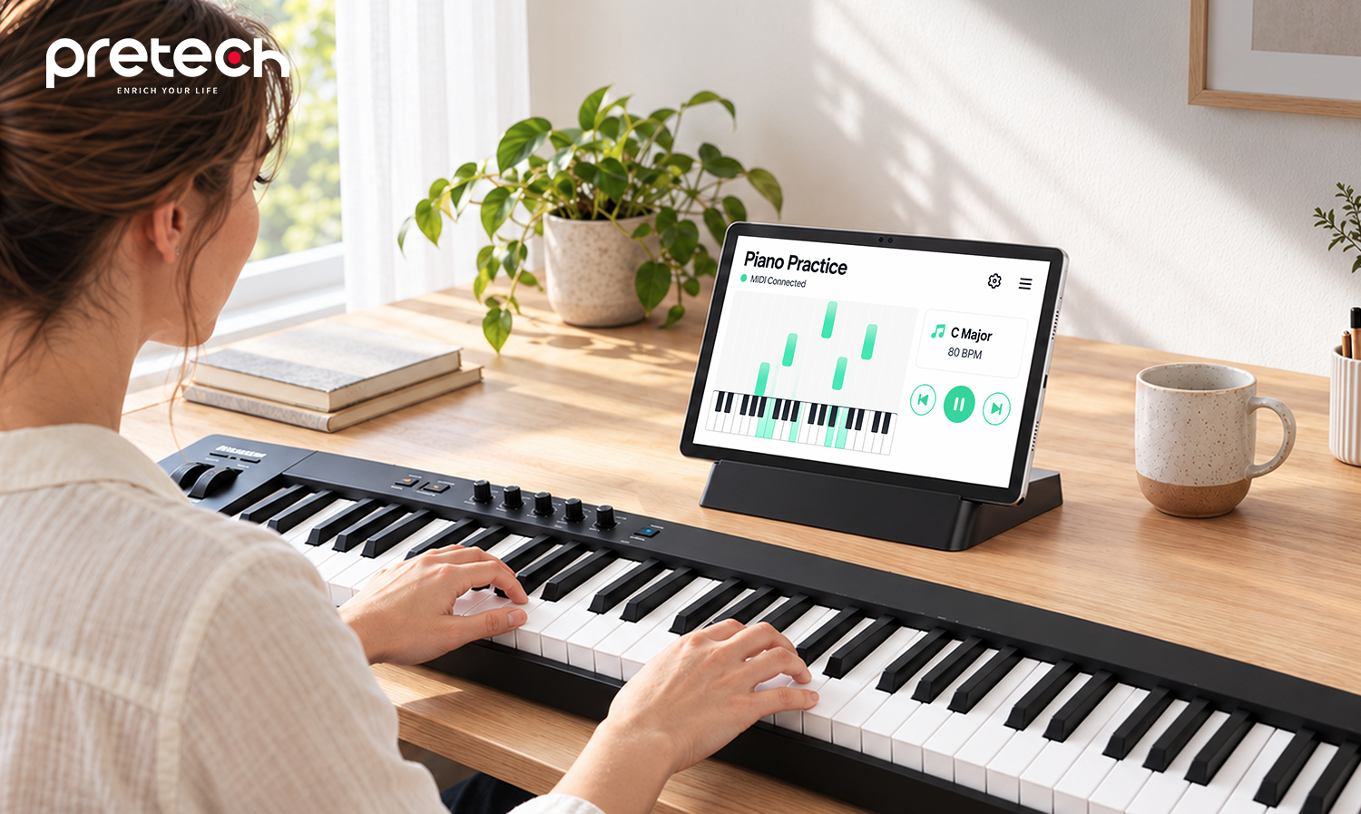 Android Tablet for MIDI Learning: USB Host and Continuous Power